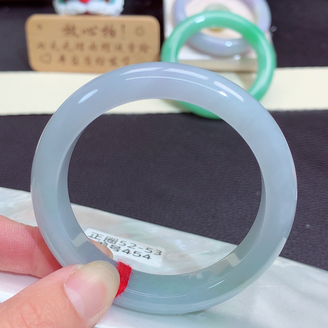 翡翠未镶嵌手镯454