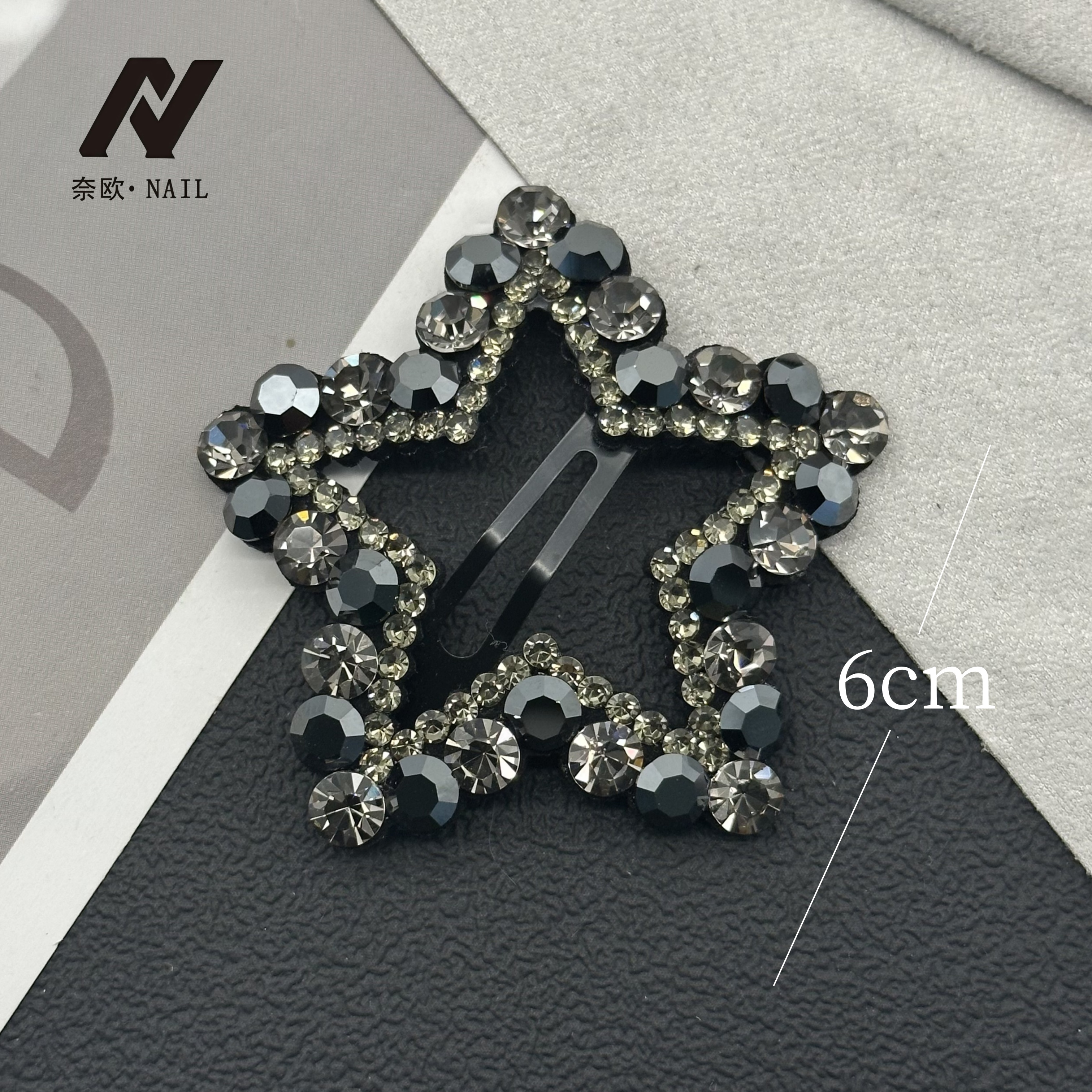 【奈欧·NAIL】设计师系列6762海星掰掰夹侧边夹气质