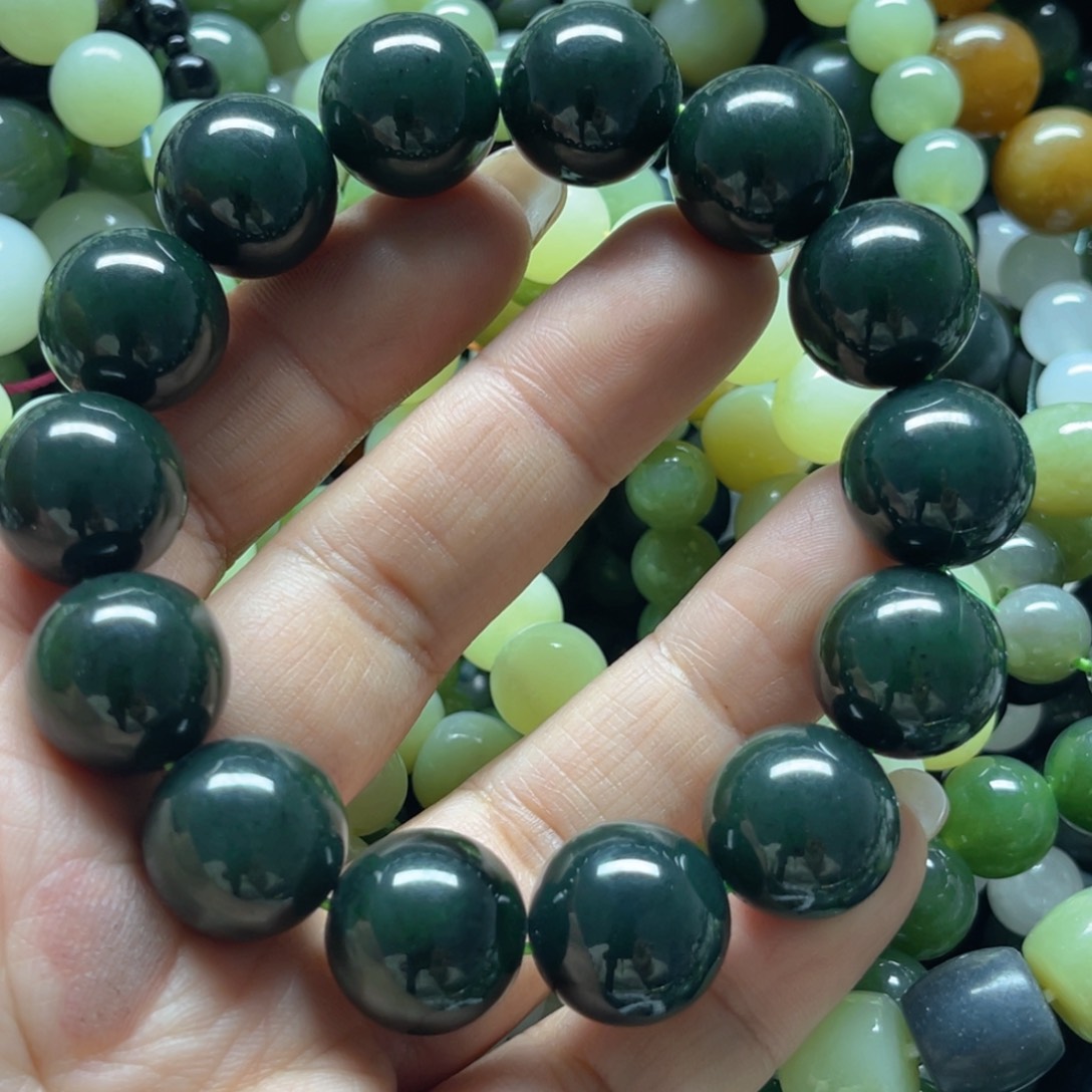 和田玉手链未镶嵌