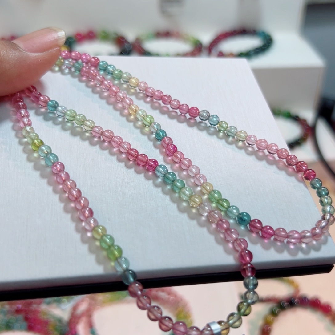 米***妈碧玺手链未镶嵌碧玺