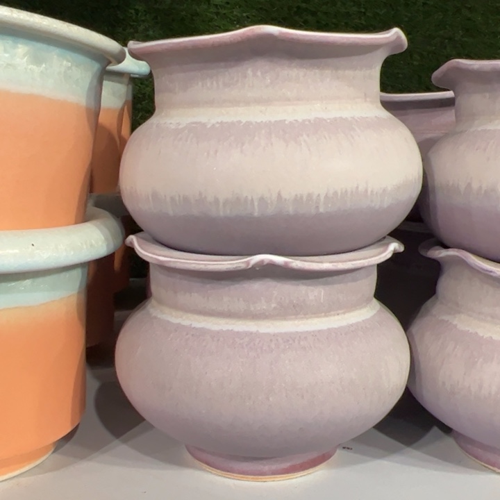 景德镇花盆 满30发货 内口8