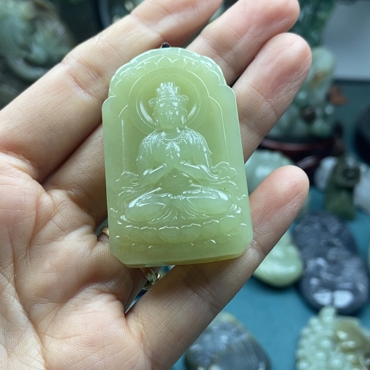 和田玉挂件未镶嵌