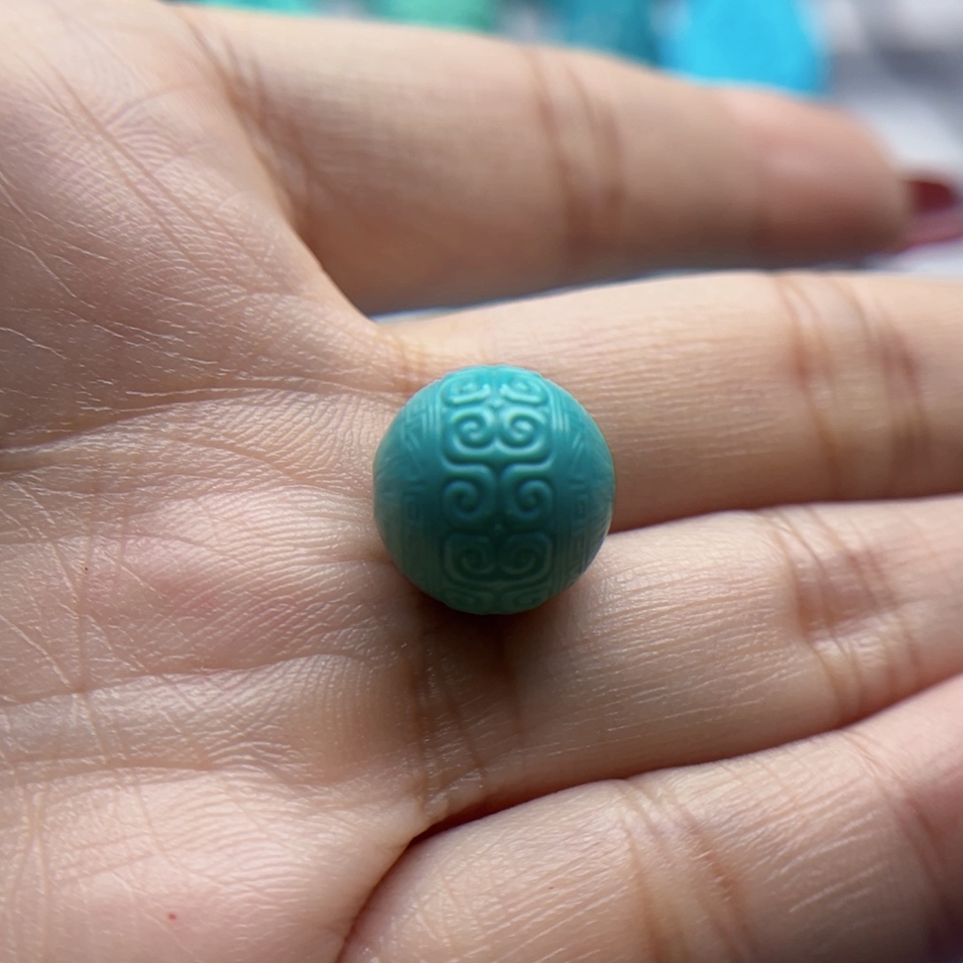 绿松石雕刻未镶嵌