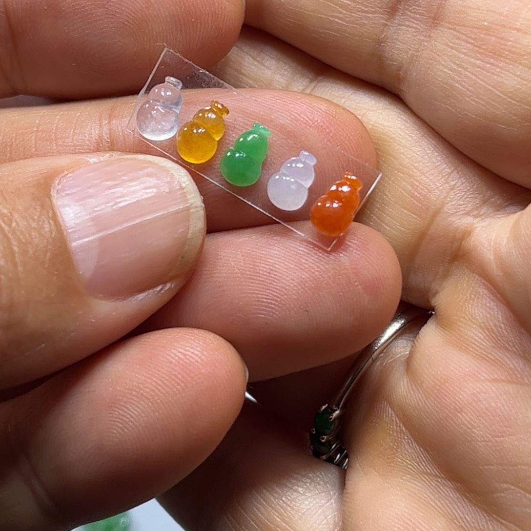 定制翡翠未镶嵌葫芦