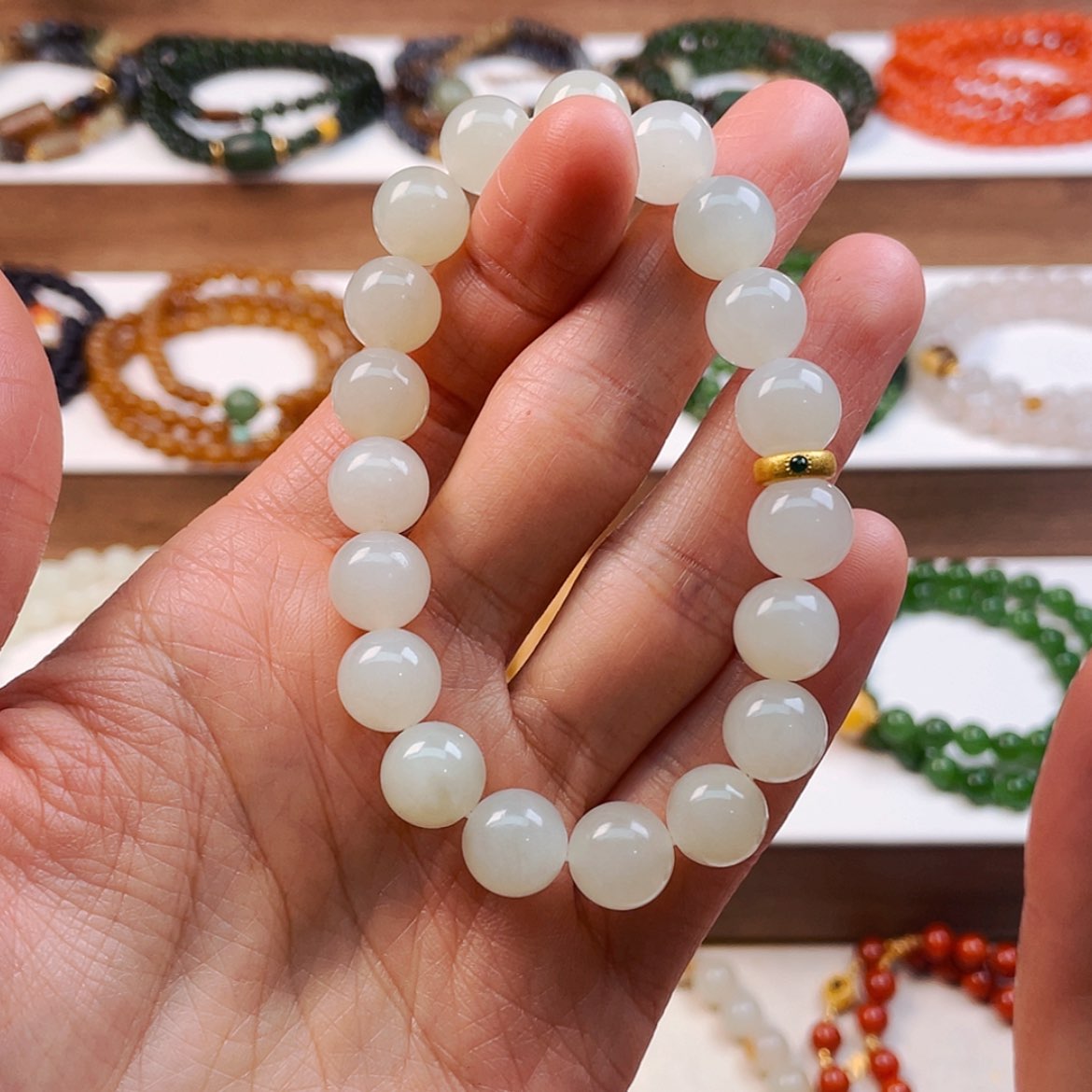 【闪购商品】和田玉手串未镶嵌