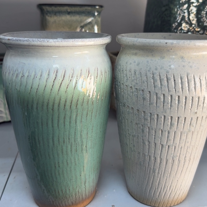 紫砂花盆口13高24，111111