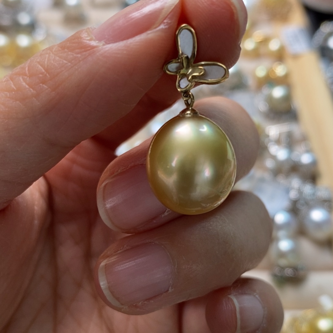 海水珍珠颈饰未镶嵌