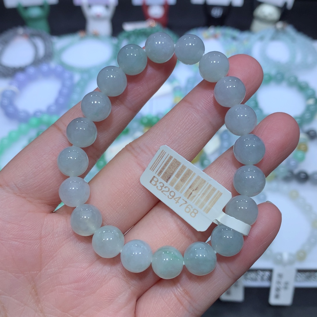 翡翠未镶嵌手串天然