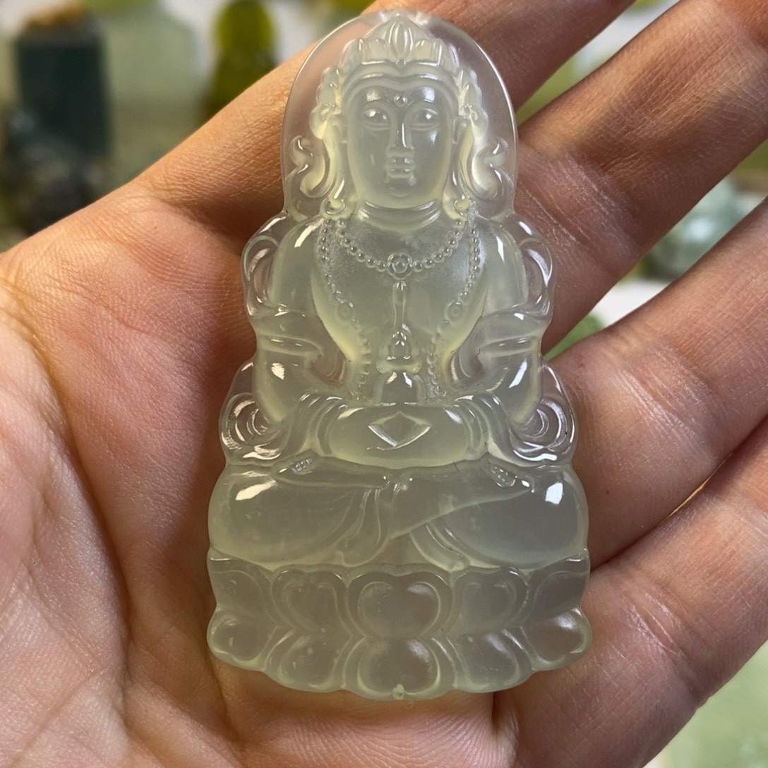 未镶嵌蛇纹石玉颈饰