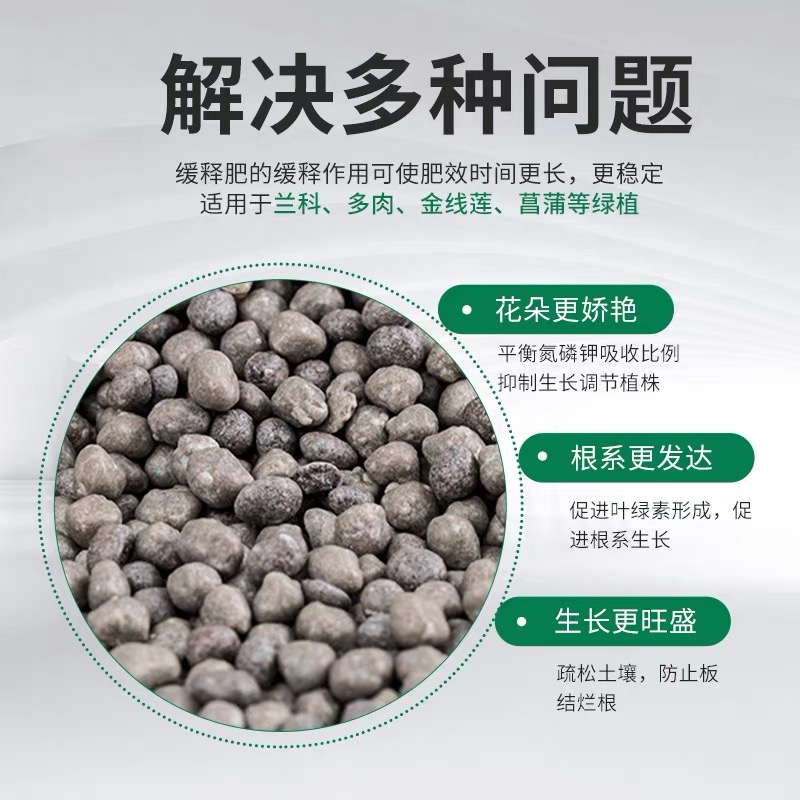 兰花专用（易可多）颗粒缓释肥植物通用