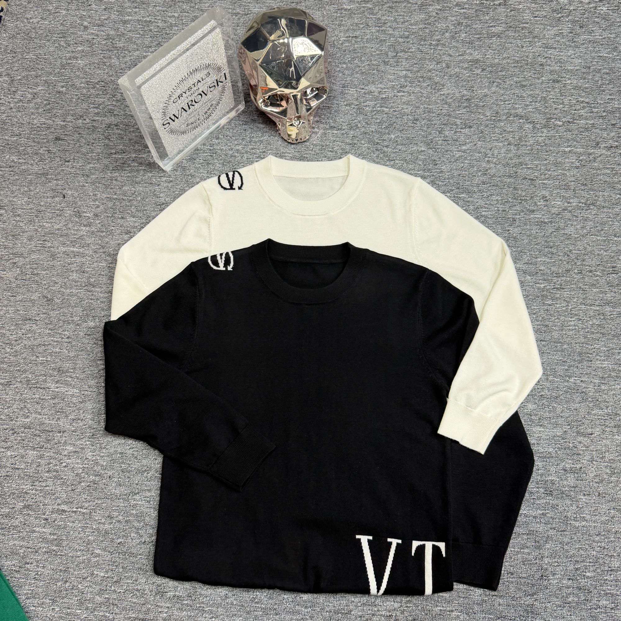 【欧洲街名品】5119秋冬欧货简约百搭男士长袖羊毛衫打底衫圆领