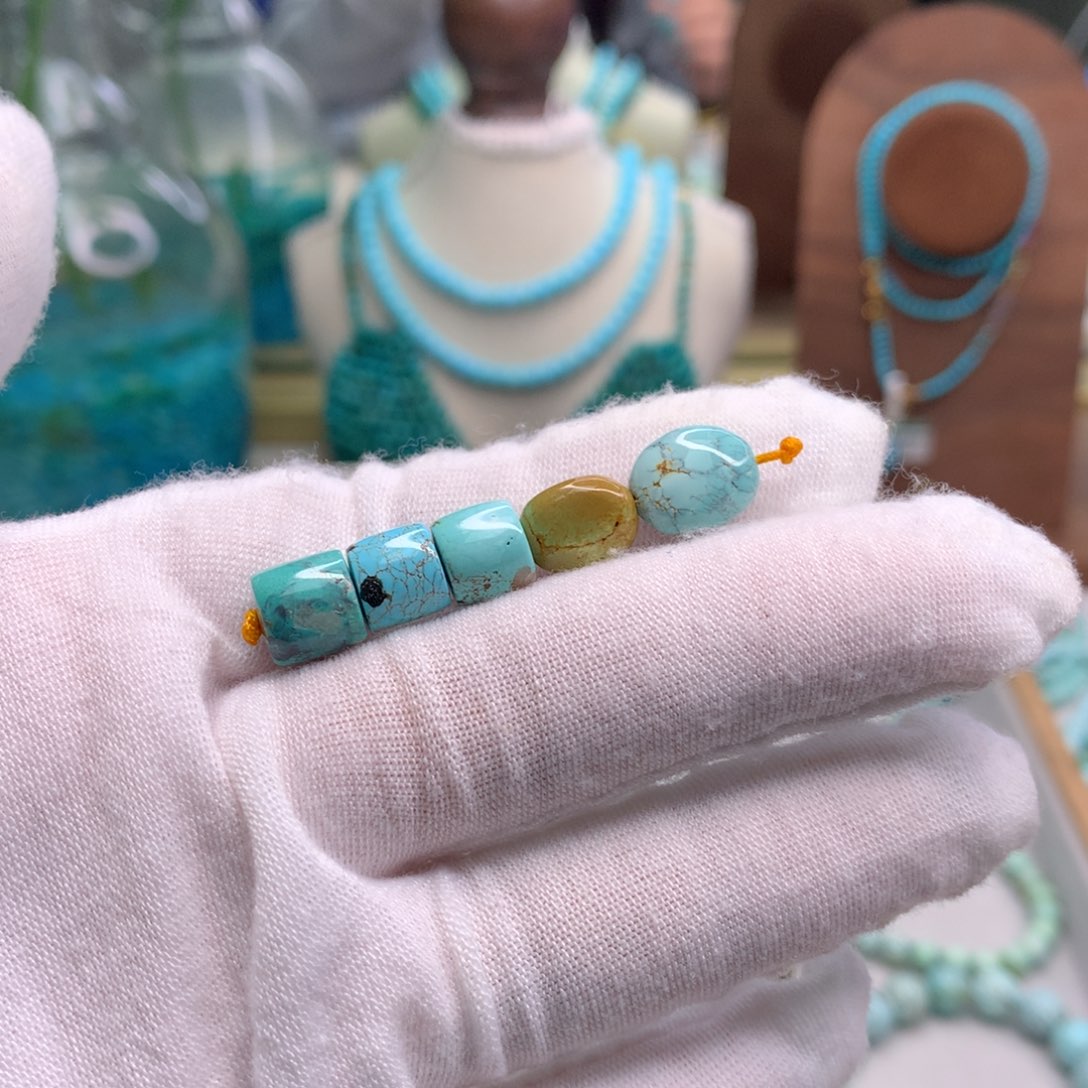 绿松石未镶嵌配饰