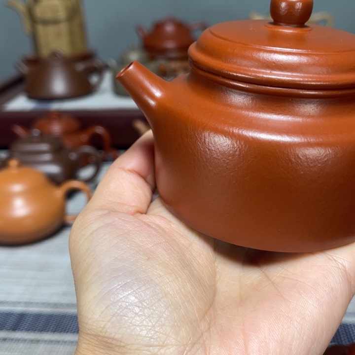 扯***？茶壶紫砂全手工德中170cc