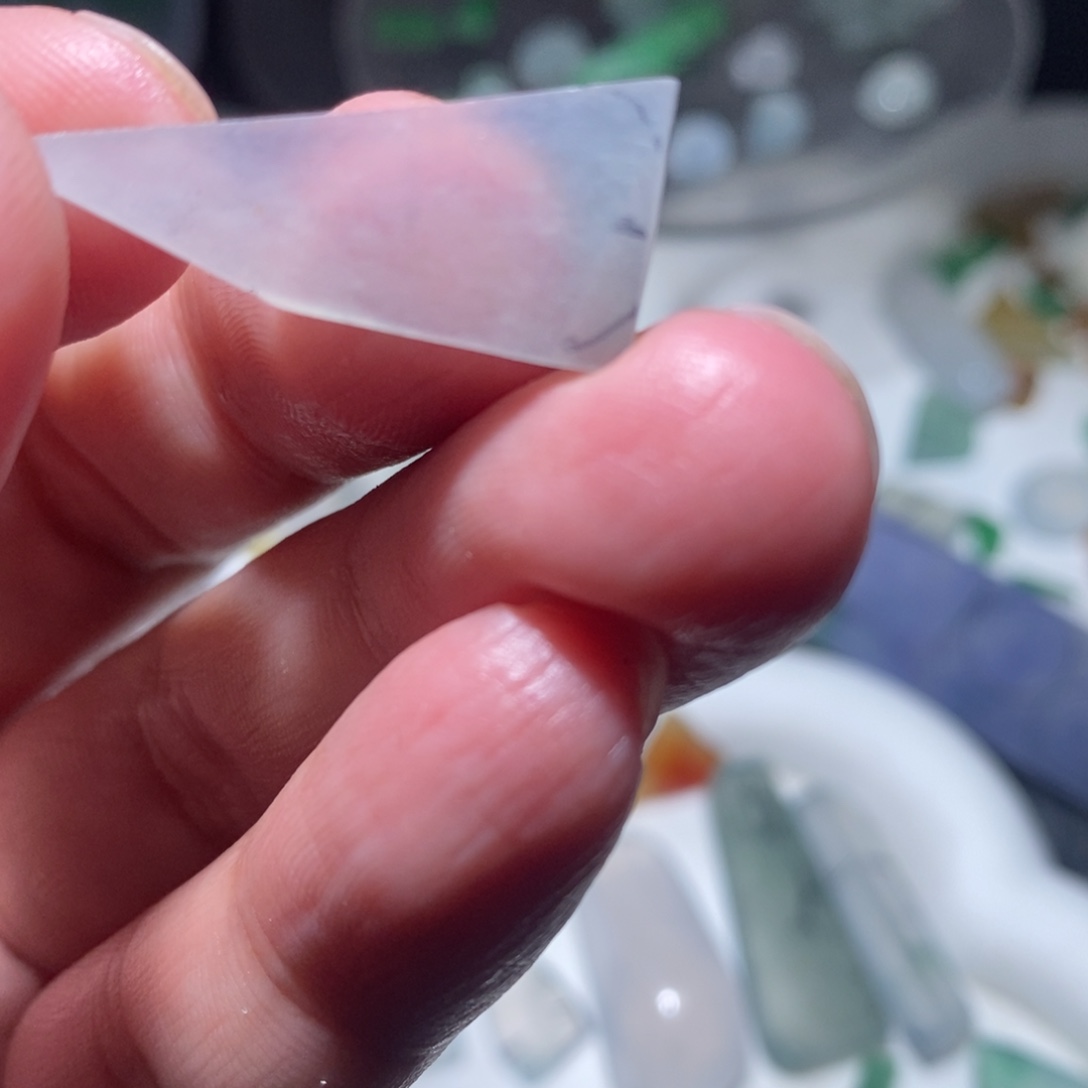 定制翡翠未镶嵌随行叶子料