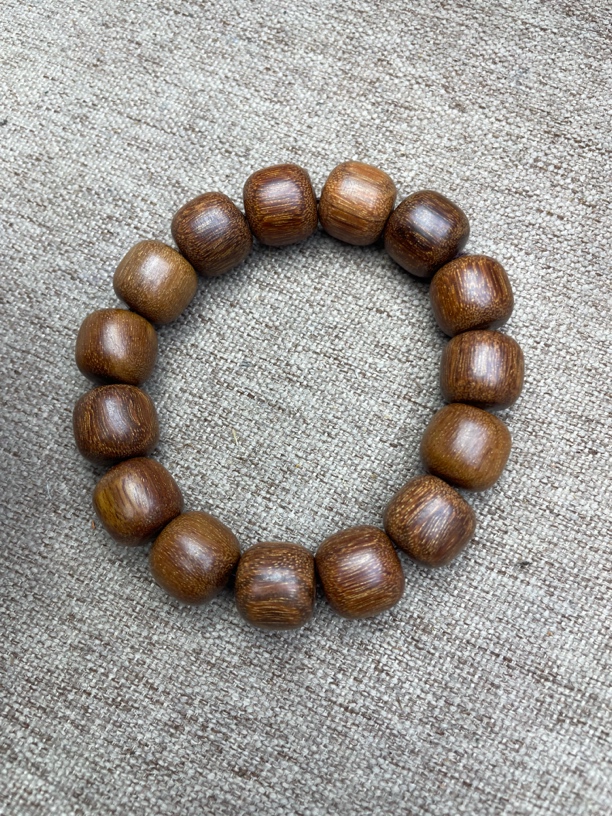 沉香木串文玩老料 手串 444号