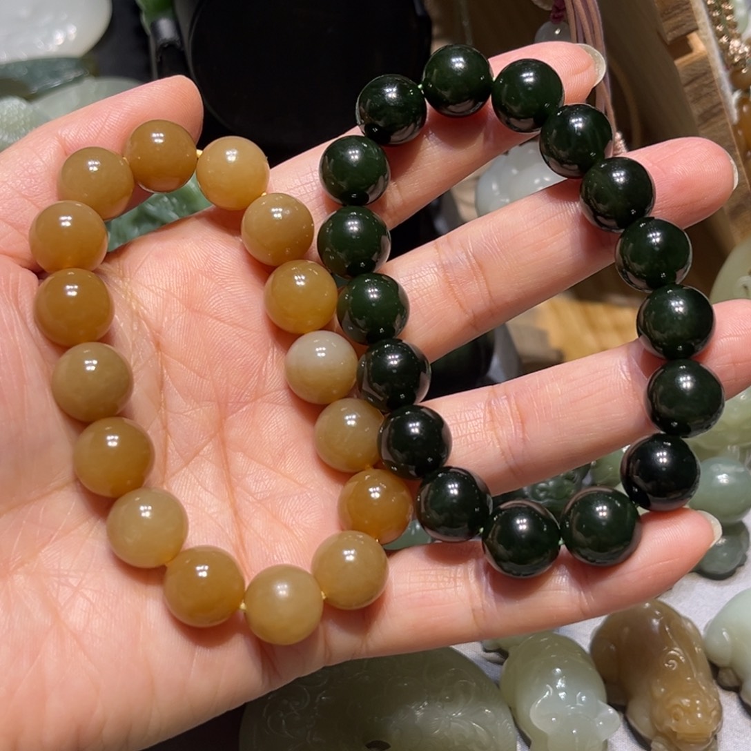 小***书和田玉未镶嵌手串