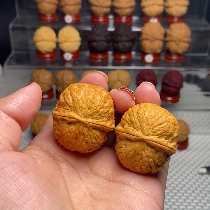 文玩核桃把件金馒头12