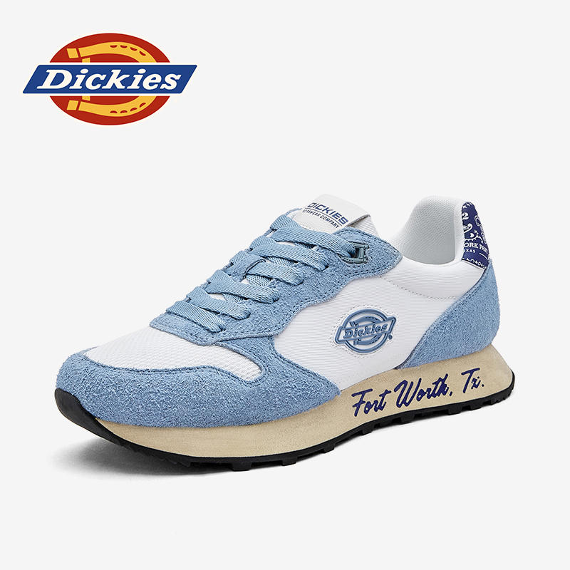 Dickies2025秋季新款透气板鞋时尚潮流百搭潮流低帮情侣款休闲鞋