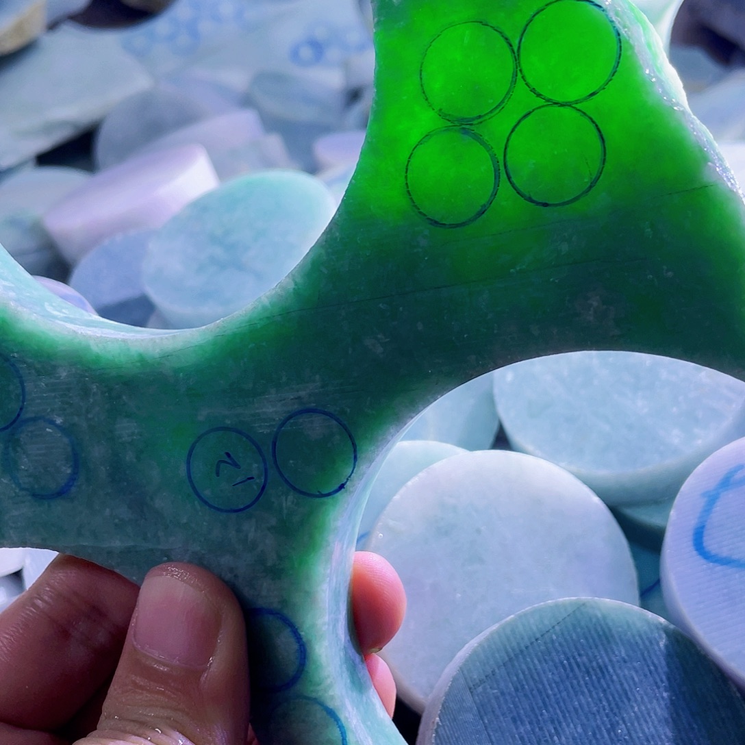 翡翠裸石天然翡翠A货