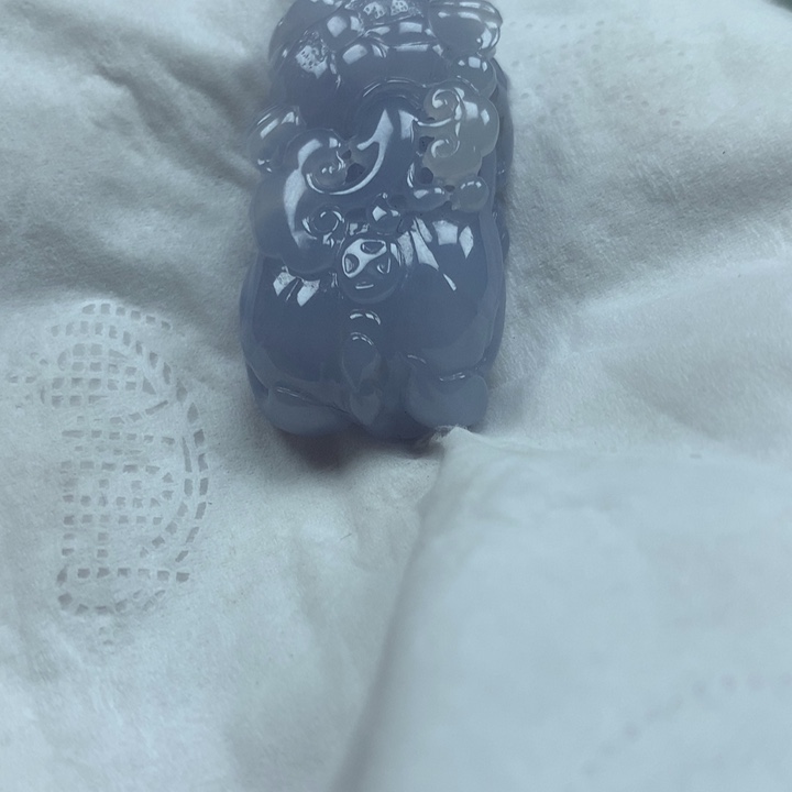 未镶嵌定制翡翠貔貅 毛货 无鉴赏期