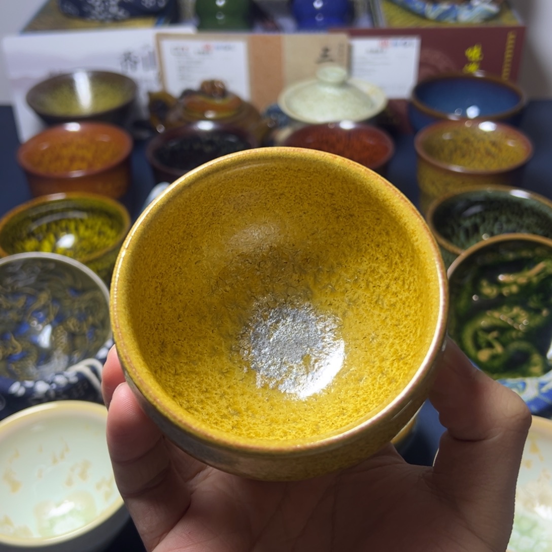 茶盏建阳建盏喝茶主人杯