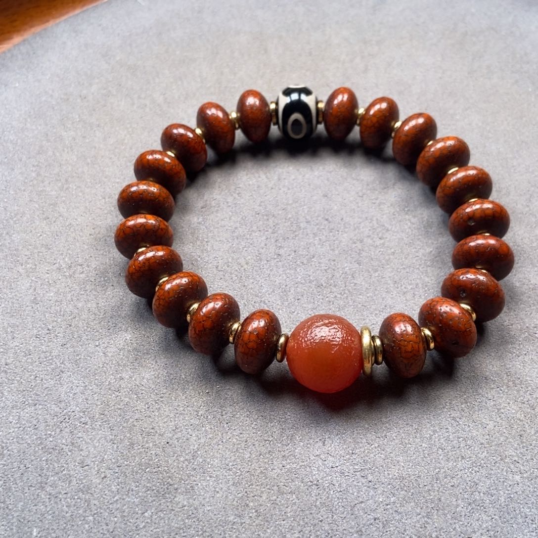 菩提把件未镶嵌星月菩提子