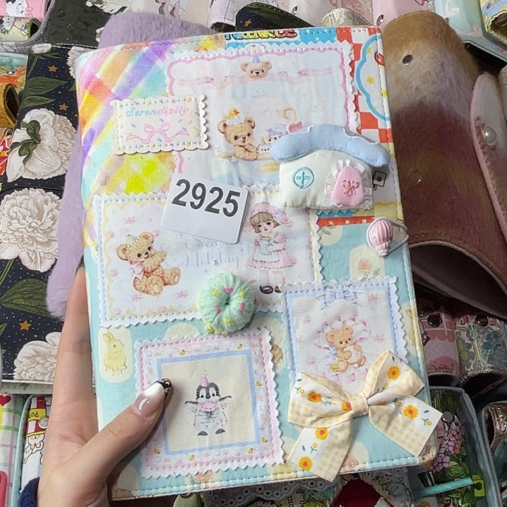 织绣A5活页不带纸2925