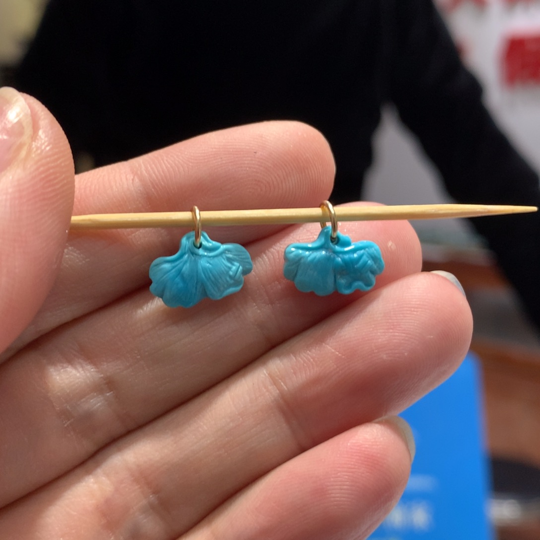 绿松石配饰未镶嵌