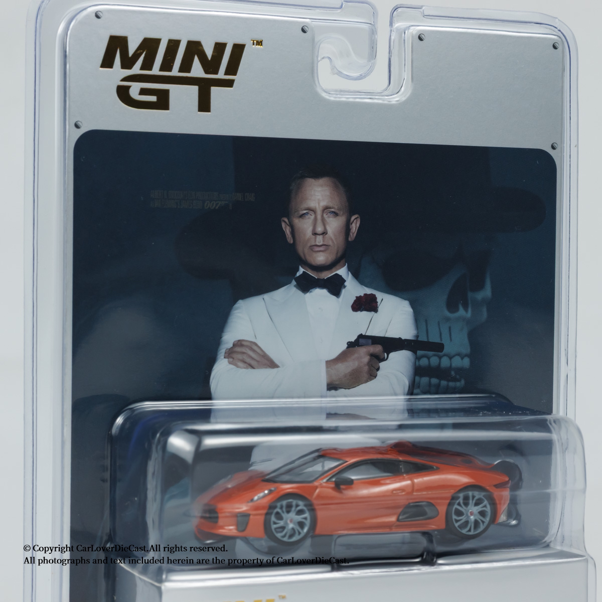 MINIGT 903 007系列 繁体中文 捷豹C-X75 Spectre 1:64合金车模型