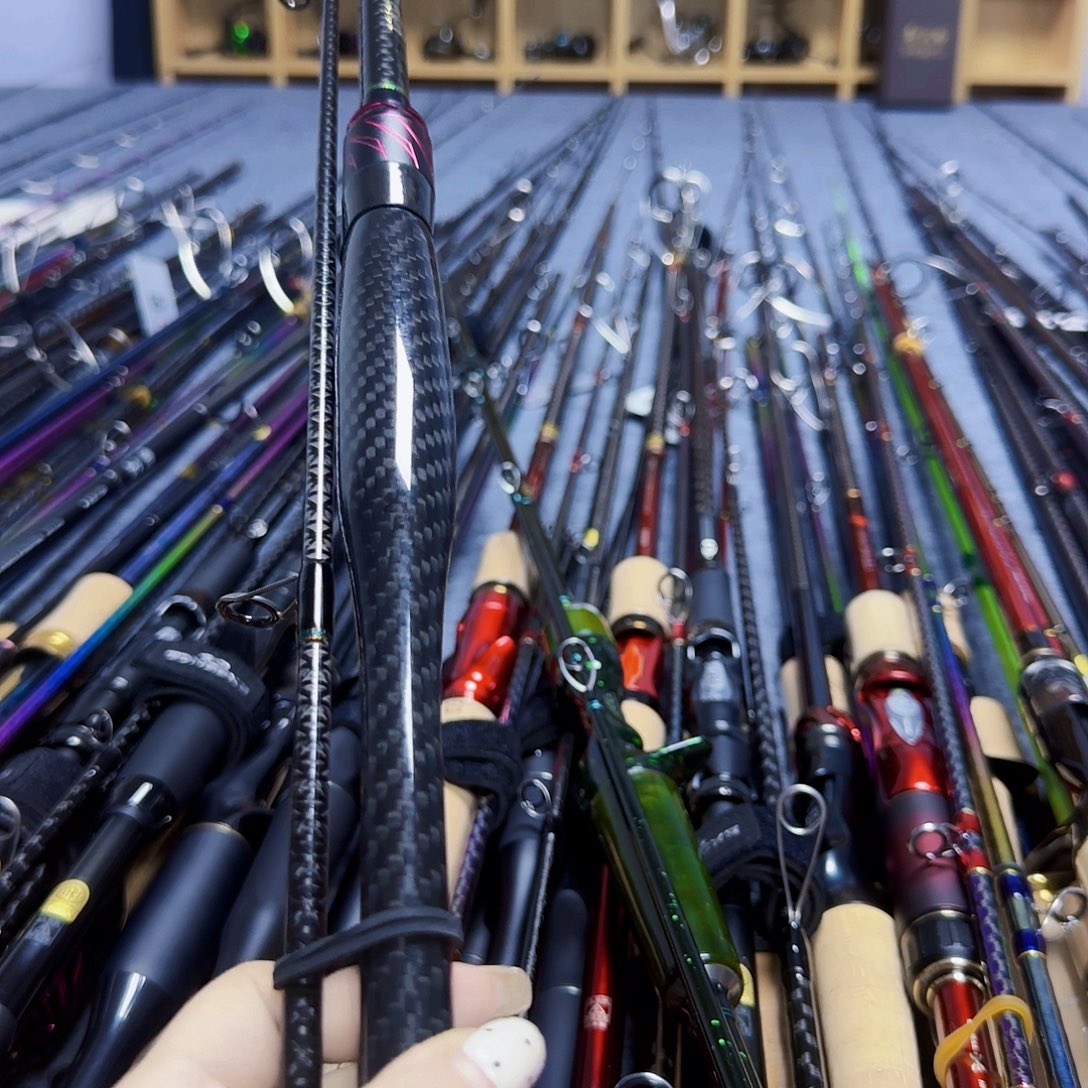 残***夜3.8m碳素路亚竿直柄杆链接