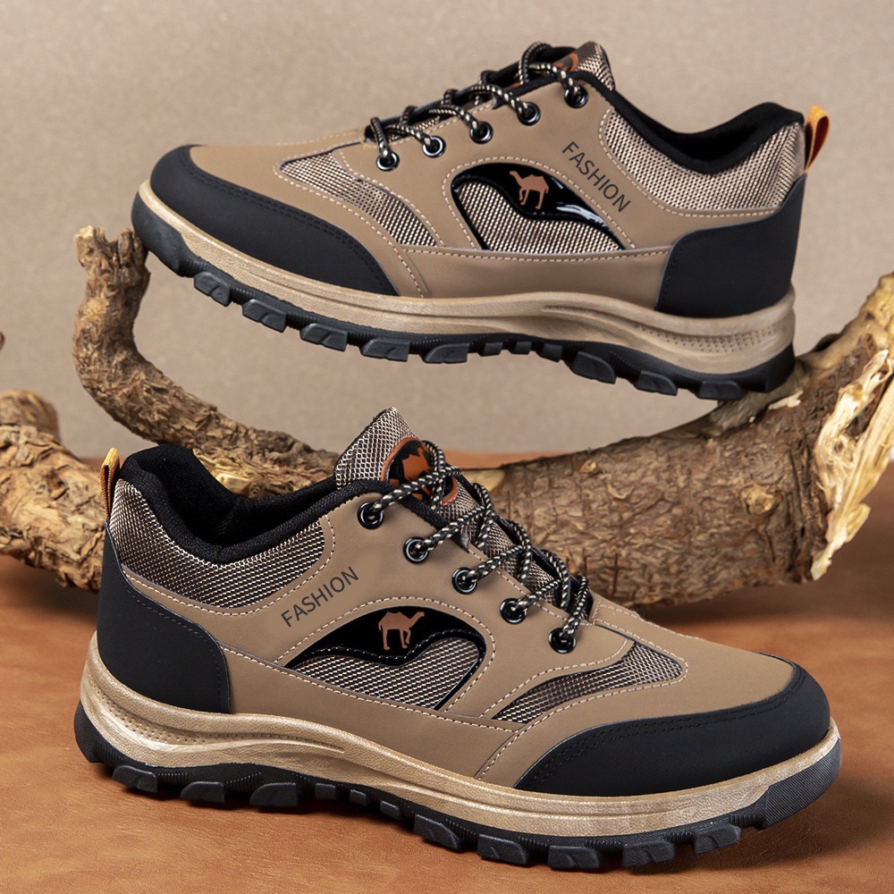 正品大码鞋子39--46男士户外休闲轻便登山鞋徒步百搭防滑登山旅游