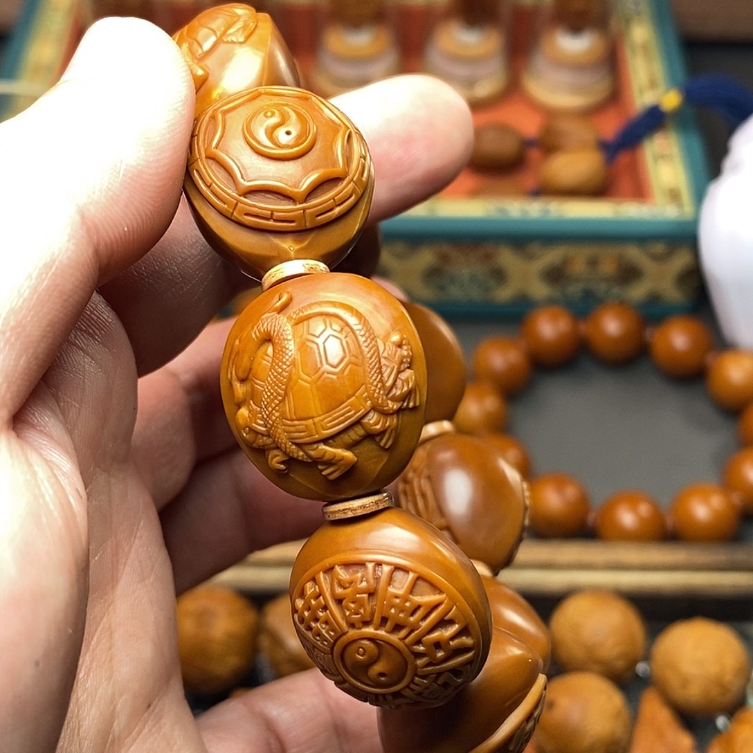 橄榄核手串/手链青****械橄榄核雕橄榄核雕