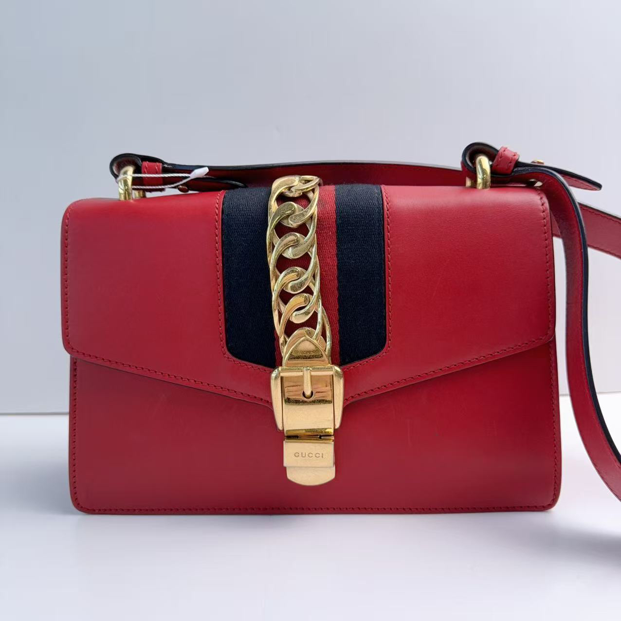 95新 GUCCI/古驰 古驰红金中号塞尔维亚