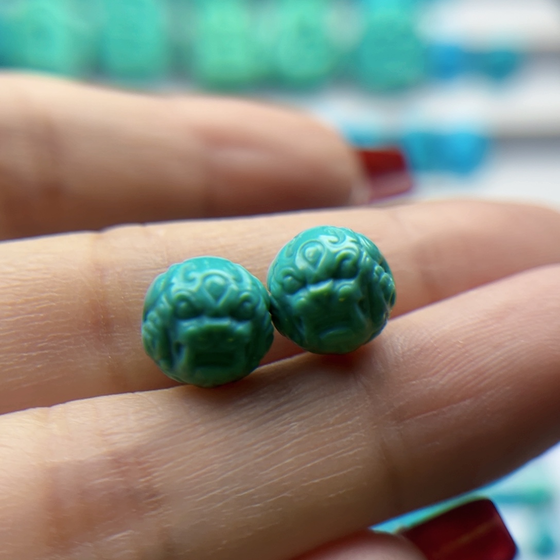 绿松石雕刻未镶嵌