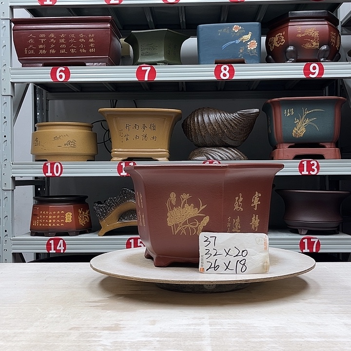 花盆紫砂紫砂花盆