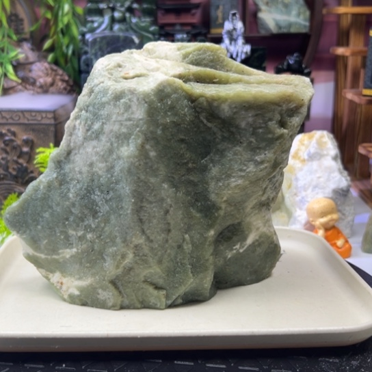 搁****和田玉（黄玉）未镶嵌颈饰