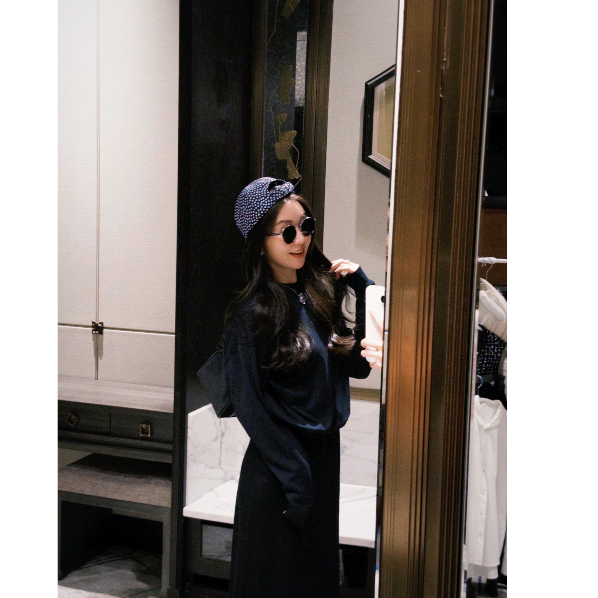 syna希娜 纯色净版极简风套头卫衣