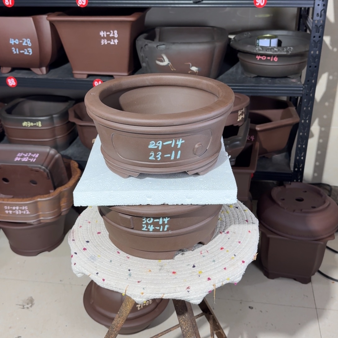 简***调花盆紫砂紫砂花盆