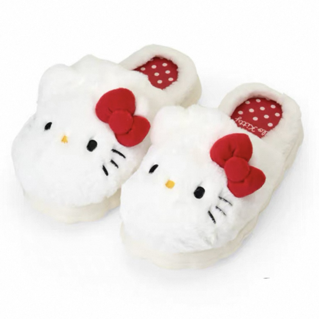 【录本努力版】凯蒂美乐蒂可爱居家棉拖毛绒