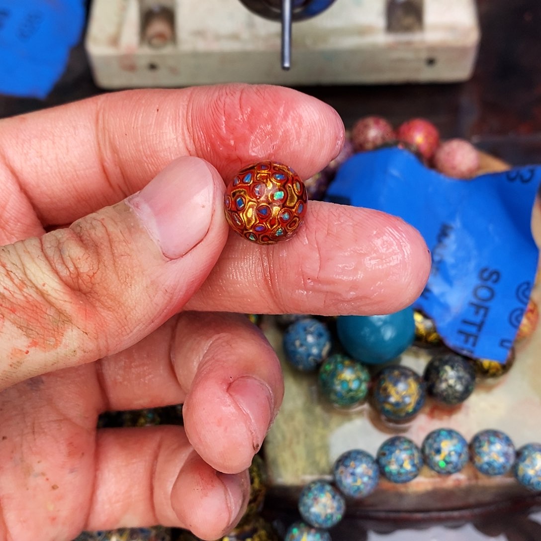 E****e非遗手工 大漆工艺规格1.3cm