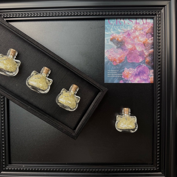 A770吸金许愿瓶·黄水晶原石许愿瓶