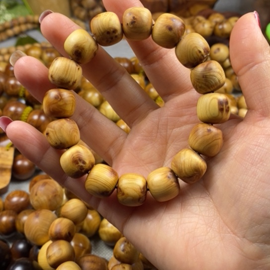 柏木（崖柏）手串/手链1314双面瘤疤