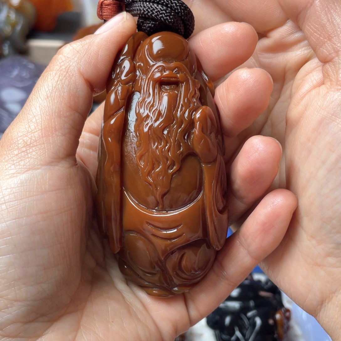 玛瑙/玉髓未镶嵌玛瑙大**珠