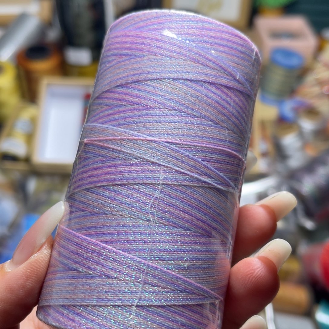 腈纶0.3星空段染蜡线100g无尽夏