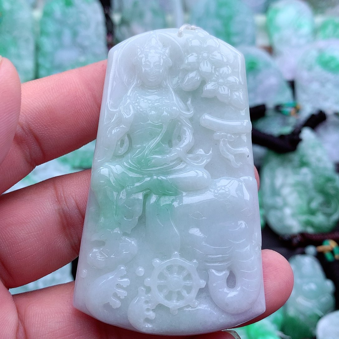 翡翠吊坠(不含链)未镶嵌