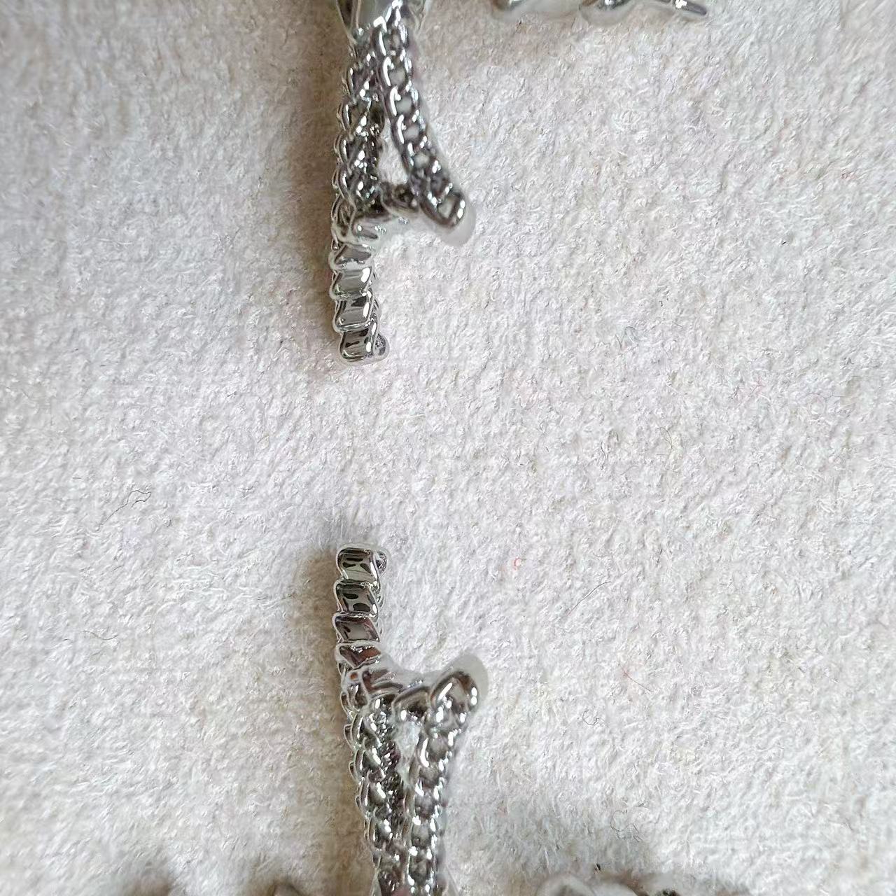 铜合金锆石耳饰 【AG•饰品】耳环AG02275#2