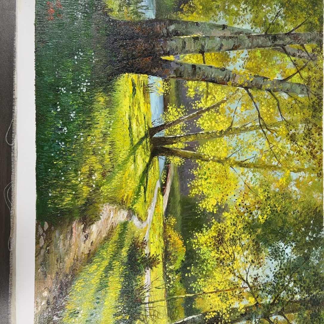 油画加油加油努力加油加油