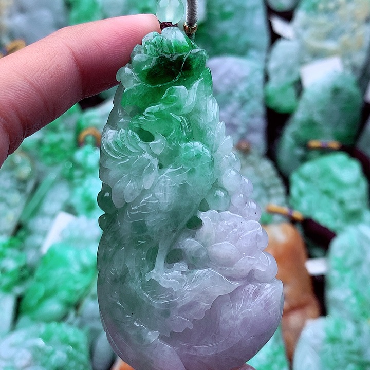 翡翠吊坠(不含链)未镶嵌