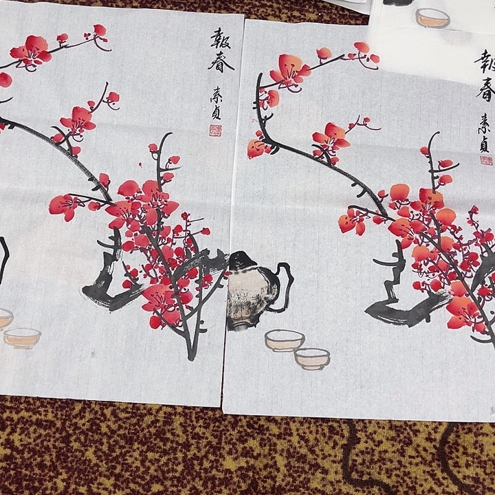 国画U**8素贞老师作品22222