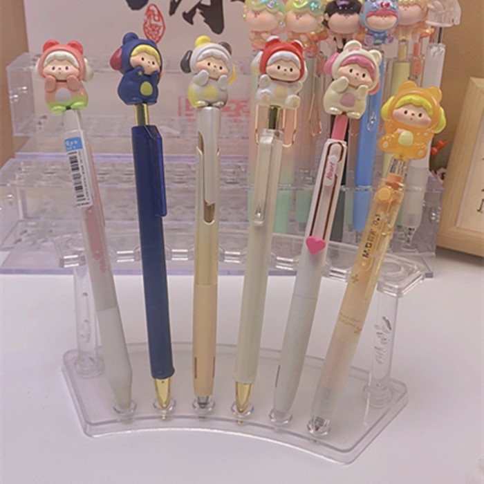萌粒笔 DIY中性潮玩笔 卡通笔